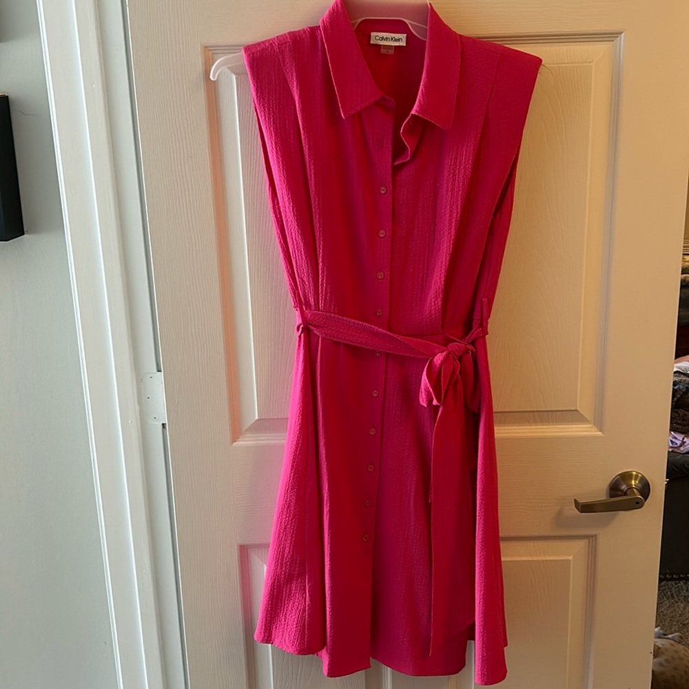 Calvin Klein; Women’s Dress; Pink; Size 10